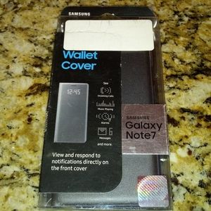 1224 Samsung Galaxy Note 7 Wallet Cover Case